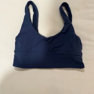 Lululemon Athletica Align Bra- Reversible Blue Sports Bra